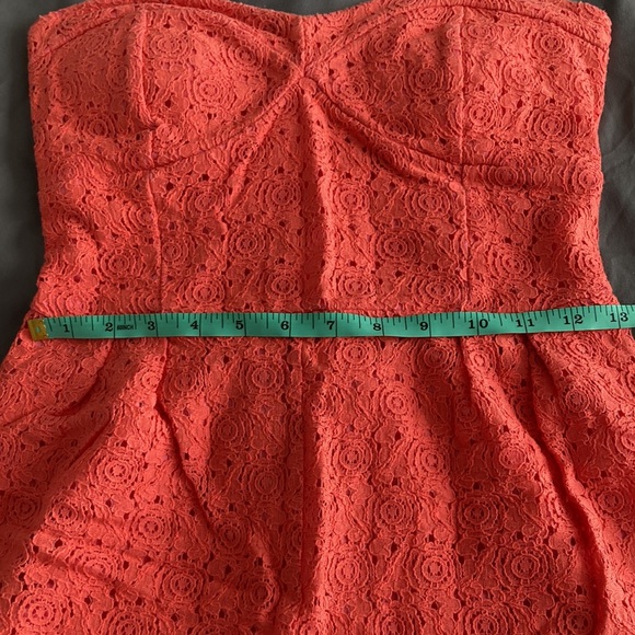 2/$30 🩷🧡 Deb jumpsuit, corral, small (estimate), lace - Picture 6 of 8